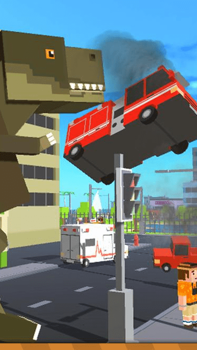 像素恐龙城市破坏最新版