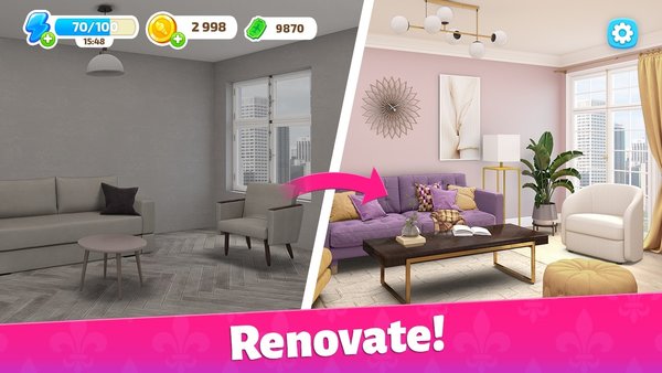 家居设计和数字填色手游