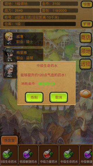 骑士战争手机汉化版