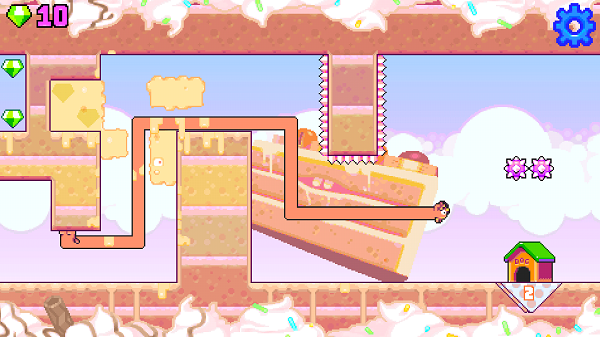 愚蠢的腊肠犬狗狗甜点游戏