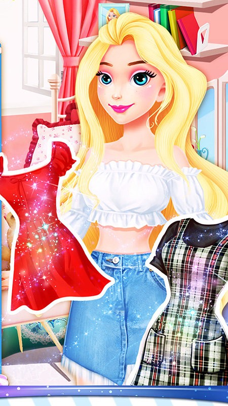 美人鱼公主化妆换装打扮游戏