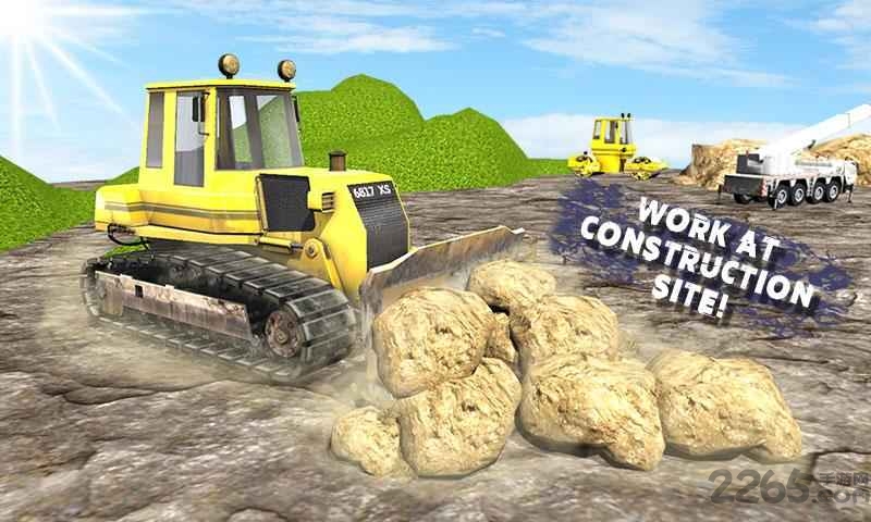 爬坡工程起重机手机游戏