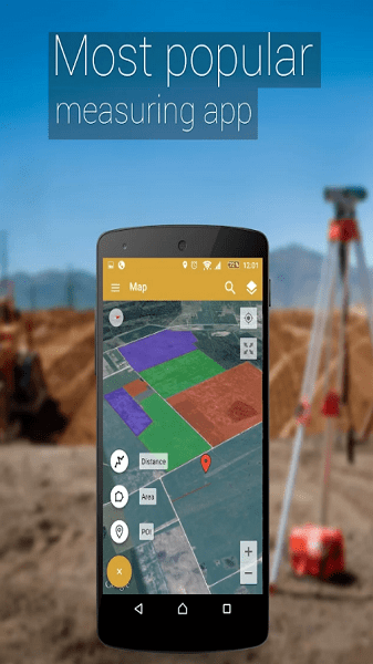 GPS面积距离测量APP下载