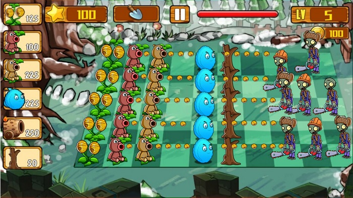 植物防御僵尸王游戏