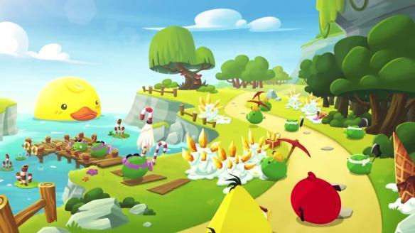 愤怒的小鸟神秘岛游戏下载