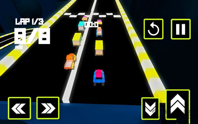 夜间赛车3d游戏下载