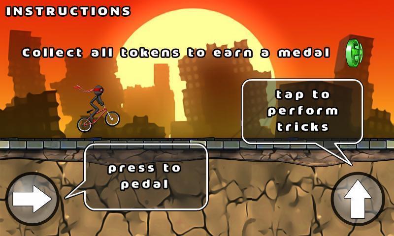 火柴人特技自行车手机版