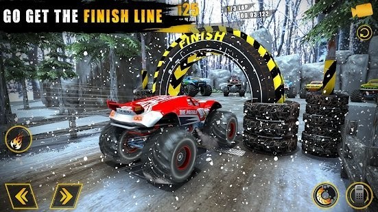 无畏的巨型怪物卡车游戏