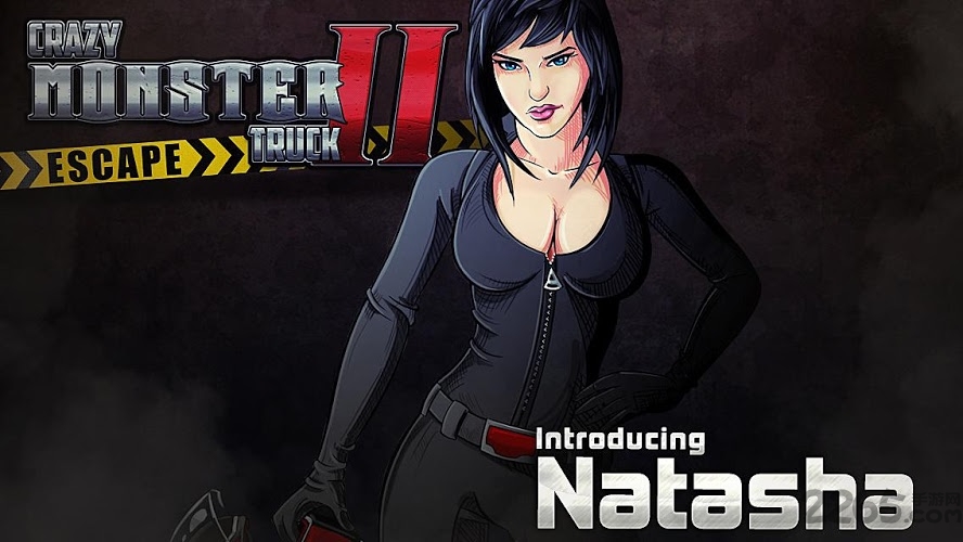 疯狂怪物卡车逃逸内购破解版(crazy monster truck)