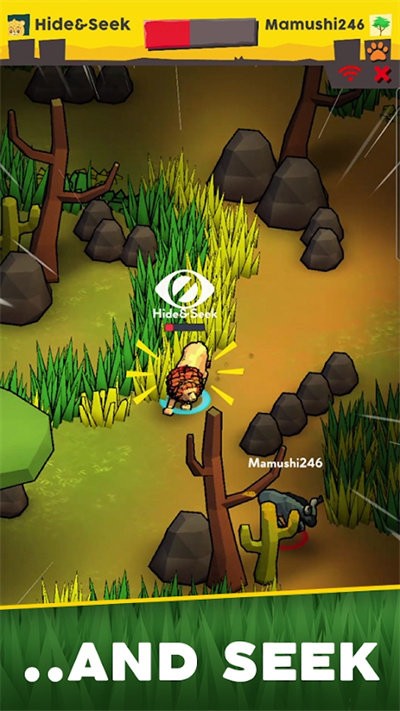 稀树草原捉迷藏游戏(Savanna Hide and Seek)