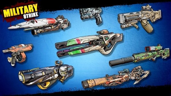 军事打击枪火战斗游戏