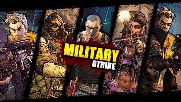 军事打击枪火战斗游戏