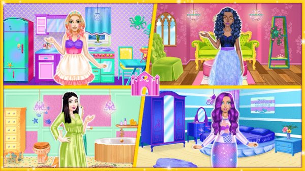 公主与美人鱼娃娃屋最新版