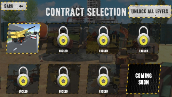 像素施工挖掘机游戏