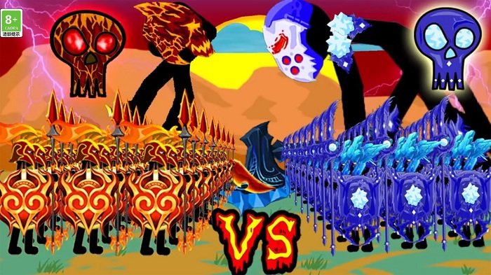 王国大战火柴人游戏